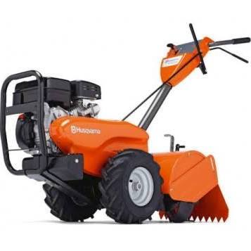 rotovator plough-grass seeding